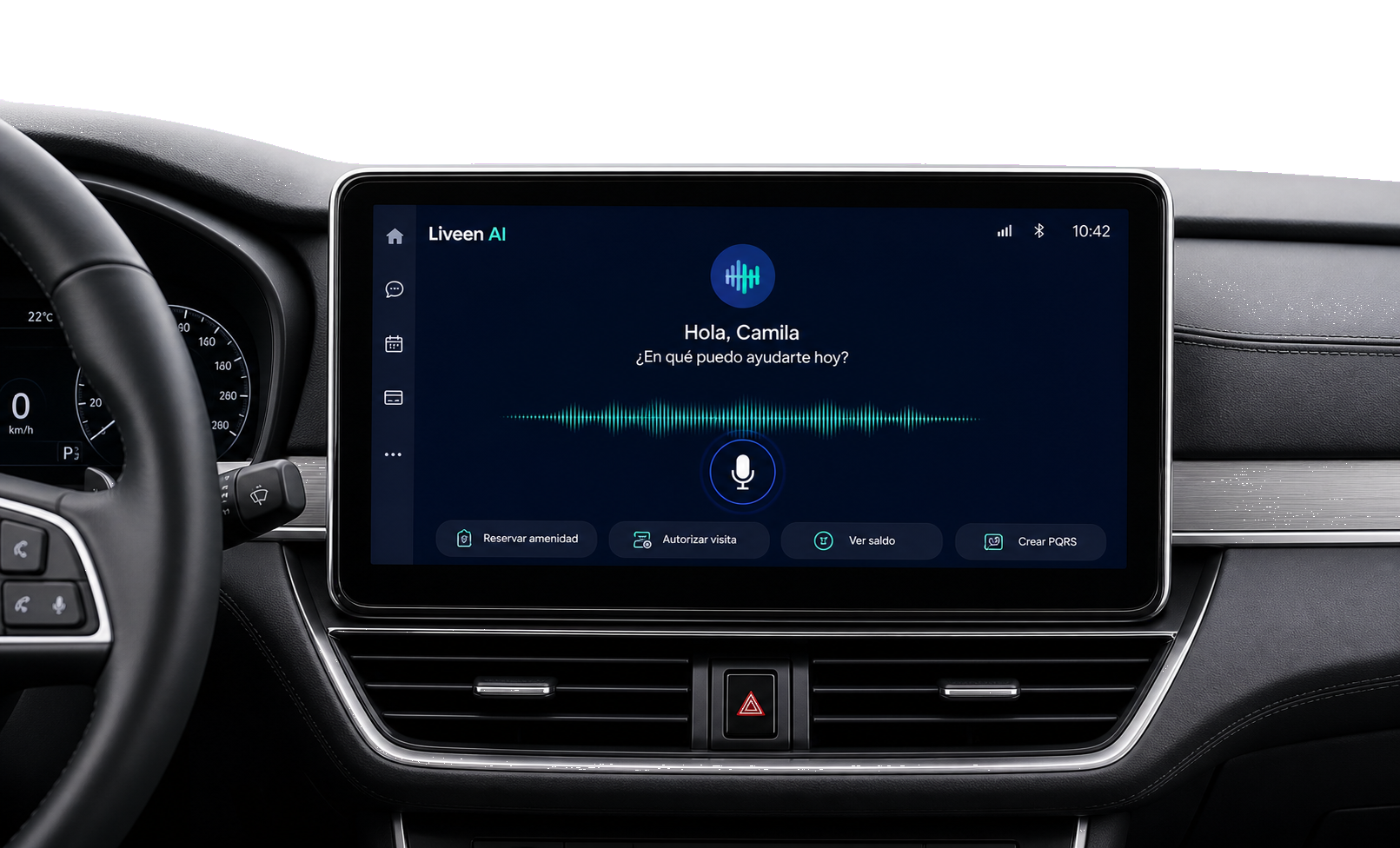 Liveen AI en automóvil