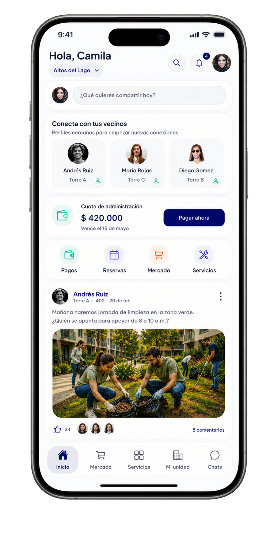 App Liveen para usuarios
